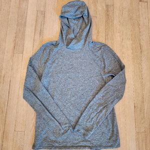 Lululemon Drysense Hoodie Heathered Sea Steel